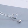 Cat Shape Alloy Link Bell Tassel Anklets for Women FS-WG4EFA6-01-4