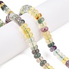 Natural Colorful Fluorite Beads Strands G-T138-75-1