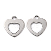 Tarnish Resistant 201 Stainless Steel Charms STAS-K217-50C-1