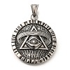 304 Stainless Steel Pendants STAS-K294-03AS-1