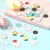 28Pcs 10 Styles Alloy Enamel Pendants ENAM-FS0002-16-10