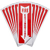 Waterproof Fire Extinguisher Sign Stickers DIY-WH20049-20-1