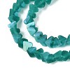 Frosted Transparent Glass Beads Strands GLAA-N054-4mm-09-3