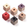 Opaque Resin European Beads RESI-M038-06-1