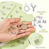 2 Sets Alloy Rhinestone Charms ENAM-TA0008-99P-5