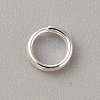 925 Sterling Silver Split Rings STER-WH0011-28S-02-2