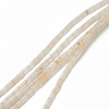 Natural Golden Silk Jade Beads Strands G-B004-A05-1