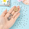 100Pcs 4 Style 304 Stainless Steel Spacer Beads STAS-YW0002-81-4