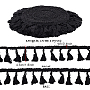 Cotton Fringe Lace Trim Ribbon OCOR-WH0105-008B-2