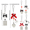 DIY Bowknot Mobile Straps Making Kit DIY-SC0031-06-3