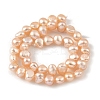 Natural Cultured Freshwater Pearl Beads Strands PEAR-A006-02D-X-3