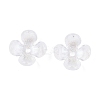 Transparent Acrylic Bead Caps OACR-ZX006-20-3