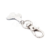 Butterfly Alloy Enamel Pendant Decorations HJEW-JM03207-5