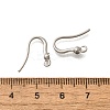 304 Stainless Steel Rhinestone Earring Hooks LS-STAS-D310-01P-04-3