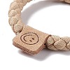 Solid Cloth Elastic Braided Hair Ties LS-PHAR-F015-04D-4