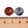 Natural & Synthetic Mixed Stone Donut Charms G-N344-38A-3
