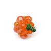 Halloween Theme Glass Seed Beads Pendants PALLOY-MZ00775-01-3