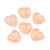 Transparent Glass Enamel Beads GLAA-S388-01F-1