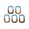 Resin & Walnut Wood Pendants RESI-S358-07D-1