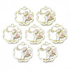 Environemental Alloy Enamel Pendants LS-X-PALLOY-N162-003-RS-1