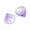 Transparent Glass Charms GLAA-H016-05E-17-2