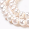 Natural Cultured Freshwater Pearl Beads Strands X-PEAR-S001-8-9mm-3-3