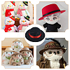 Eva & Cloth Craft Doll Hat DIY-WH0591-087B-5