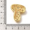 Brass Cubic Zirconia Pendants KK-M295-13G-T-3