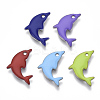 201 Stainless Steel Enamel Pendants X-STAS-N088-16-2