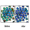20Pcs 5 Colors Two Tone Glass Mood Beads GLAA-FS0002-33-8