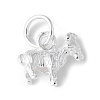 925 Sterling Silver 3D Chinese Zodiac Charms STER-P066-01S-08-1