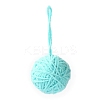 Yarn Knitted Christmas Ball Ornaments LS-AJEW-P106-01D-1