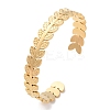 304 Stainless Steel Cuff Bangles for Women BJEW-K263-05G-03-1
