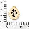 Natural Tiger Eye Pendants KK-G553-15G-3