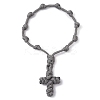 Polyester & Spandex Cord Bracelets BJEW-JB11398-3