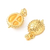 Brass Pendants KK-D111-04C-G-2