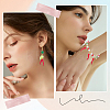30Pcs Rack Plating Alloy Enamel Pendants FIND-SC0014-82G-4