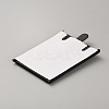 PU Leather & Sponge Jewelry Pendant Nceklace Display Cards NDIS-WH20005-02B-01-2