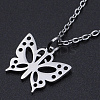 Non-Tarnish 201 Stainless Steel Pendants Necklaces NJEW-S105-JN585-40-1-1