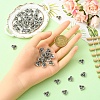 50Pcs Tibetan Style Alloy Beads FIND-YW0008-58-5
