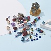 Mixed Antique Style Acrylic Beads/Pendants MACR-YW0001-33-5