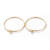 316 Surgical Stainless Steel Hoop Earring Findings LS-X-STAS-J025-01B-G-1