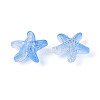 Frosted Glass Beads FGLA-T005-01A-2