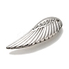 304 Stainless Steel Rhinestone Pendants STAS-P371-060P-2