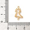 201 Stainless Steel Laser Cut Connector Charms STAS-R132-11G-3