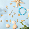 60Pcs 6 Styles Ocean Theme Alloy Pendant Sets FIND-SC0016-91-3
