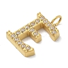 Ion Plating(IP) 304 Stainless Steel Micro Pave Cubic Zirconia Pendants STAS-Z107-03G-05-2