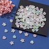 100Pcs 2 Style Eco-Friendly Transparent Acrylic Beads TACR-YW0001-86A-2
