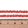 Opaque Glass Beads Strands GLAA-N019-3mm-08-2