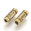 Tibetan Style Alloy Tube Beads LS-GLF0843Y-NF-2